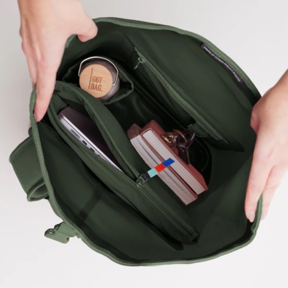 COPY - NWT Waterproof Backpack, Dark Green - Picture 7 of 7